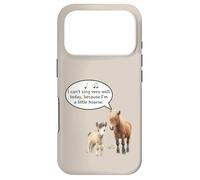 This Pony Cannot Sing Because He Is A Little Hoarse Today Case for iPhone 17 Pro