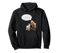 This Pony Cannot Sing Because He Is A Little Hoarse Today Pullover Hoodie