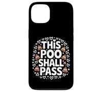 This Poo Shall Pass Funny Pun Joke Case for iPhone 13