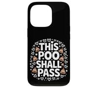This Poo Shall Pass Funny Pun Joke Case for iPhone 13 Pro
