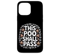 This Poo Shall Pass Funny Pun Joke Case for iPhone 13 Pro Max