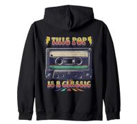 This Pop Is A Classic Cassette Tape Retro Music Mixtape Zip Hoodie
