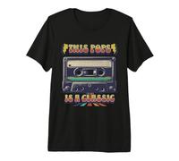 This Pops is A Classic Cassette Tape Retro Music Mixtape Premium T-Shirt