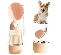 This portable water fountain, designed specifically for Chihuahua, is ideal for travel. Its leak-proof design allows for easy one-handed operation. This puppy water fountain comes with a detachable C