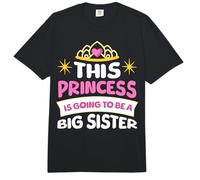 This Princess is Going to be a Big Sister Comfort Colors Adult Heavyweight T-Shirt