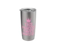 This Princess Saves Herself Stainless Steel Insulated Tumbler