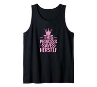 This Princess Saves Herself Tank Top