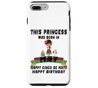 This Princess Was Born In May Proud Mexican Kid Sister Girl Case for iPhone 7 Plus/8 Plus