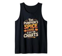 This Pumpkins Spice Level Is Off the Charts Halloween Tank Top