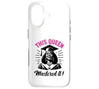This Queen Mastered It Class of 2026 Masters Graduation Case for iPhone 17