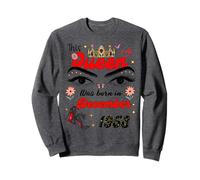This Queen Was Born in December 1958 December birthday Women Sweatshirt