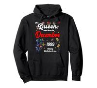 This Queen Was Born in December 1999 December birthday Women Pullover Hoodie