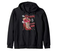 This Queen Was Born in December 1999 December birthday Women Zip Hoodie
