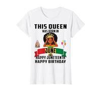 This Queen was Born in June Juneteenth Mom Mama Momma Aunt T-Shirt