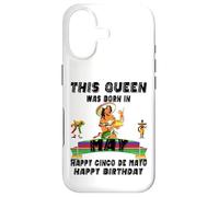 This Queen Was Born In May Proud Mexican Mom Mama Aunt Mommy Case for iPhone 17