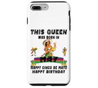 This Queen Was Born In May Proud Mexican Mom Mama Aunt Mommy Case for iPhone 7 Plus/8 Plus