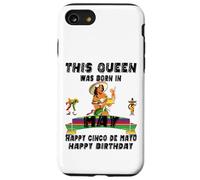 This Queen Was Born In May Proud Mexican Mom Mama Aunt Mommy Case for iPhone SE (2020) / 7/8