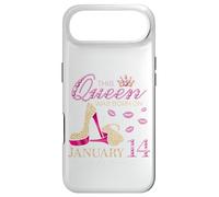 This Queen Was Born on January 14 Living My Blessed Life Case for iPhone Air