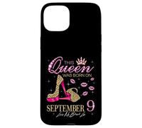 This Queen Was Born on September 9 Living My Blessed Life Case for iPhone 15 Plus