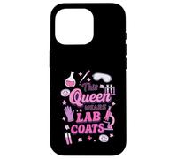 This Queen Wears Lab Coats Medical Laboratory Tech Case for iPhone 16 Pro