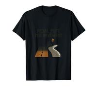 This Road Looks Questionable Gravel Bike Cycling T-Shirt