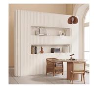 This Room Divider Retractable Paper Room Dividers for Home Office Studio Coffee Shop Clothing Store，Stable Tear Resistant Paper Room Dividers Decorative Folding Wall(3x1.6 M/9.84x5.25 Ft)