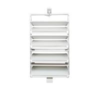 This Rotating Shoe Rack, Height-Adjustable Pull-Out Cabinet, Vertical Shelf Organizer for Bedroom Wardrobe, 5 Tier Design