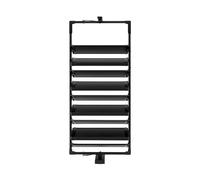 This Rotating Shoe Rack, Height-Adjustable Pull-Out Shoe Cabinet, Multi-Layer Storage Shelf, Space-Saving Design, 3-Tier