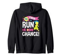 This Run Is Our Chance - Inspirational 5K Race Day Zip Hoodie