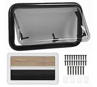 This Rv Push Out Window,Camper Push Out Window Rv Trailer Vent Hatch Rv Car Outside Push Window Round Corner Rv Window Caravan Side Push Out Window Top-Hung Window Side Window