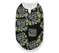 This Salad Tastes Like I'd Rather Be Fat Cute Dog Clothes Costume Cat Pajamas Puppy Gift Pet Sweater Coat Jacket