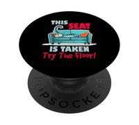 This seat is taken try the floor PopSockets Adhesive PopGrip
