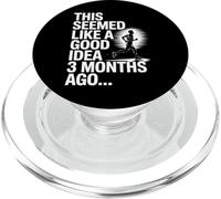 This Seemed Like A Good Idea 3 Months Ago Funny Runner PopSockets PopGrip for MagSafe