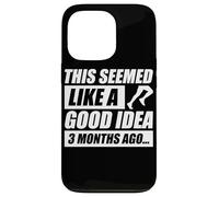 This seemed like a good idea jogging runner funny running Case for iPhone 13 Pro