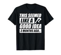 This Seemed Like a Good idea Jogging Runner Funny Running T-Shirt
