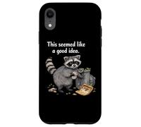 This seemed like a good idea Raccoon Case for iPhone XR