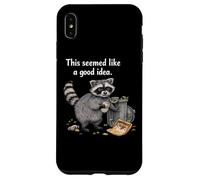 This seemed like a good idea Raccoon Case for iPhone XS Max