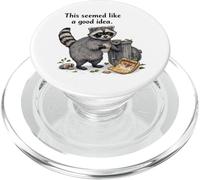 This seemed like a good idea Raccoon PopSockets PopGrip for MagSafe