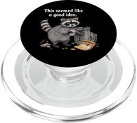 This seemed like a good idea Raccoon PopSockets PopGrip for MagSafe