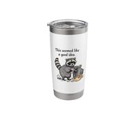 This Seemed Like a Good idea Raccoon Stainless Steel Insulated Tumbler