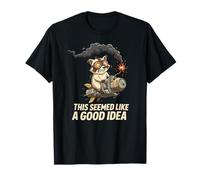 This Seemed Like a Good Idea Sarcastic Raccoon T-Shirt