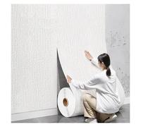 This SelfAdhesive Thermal Insulation Wallpaper 9mm Thick XPE Panels Peel and Stick Cold Wall Decor for Living Room & Bedroom White 50cm x 60mHome Improvement Solution