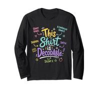 This Shirt is Decodable Structured Literacy Reading Teacher Long Sleeve T-Shirt
