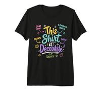 This Shirt is Decodable Structured Literacy Reading Teacher Premium T-Shirt