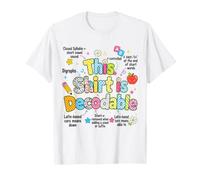This Shirt is Decodable Structured Literacy Reading Teacher T-Shirt
