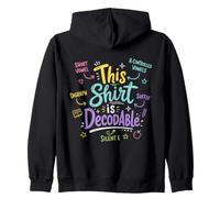 This Shirt is Decodable Structured Literacy Reading Teacher Zip Hoodie