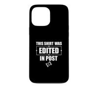 This Shirt Was Edited In Post Cool Film Editing Video Editor Case for iPhone 13 Pro Max