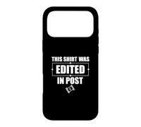 This Shirt Was Edited In Post Cool Film Editing Video Editor Case for iPhone 17 Pro Max