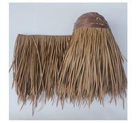 This Simulated thatch roof plastic thatch umbrella Man-made Thatch Durable decorative grass The pavilion is decorated with simulated straw and fake straw with a length of 1-10 meters (Color