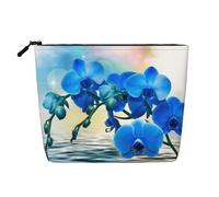This Single Layer Beautiful Orchid Printed Cosmetic Bag Features A Categorized Design to Store Your Writing Instruments Art Supplies and Everyday Small Items